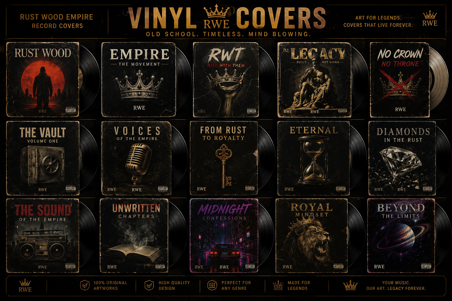 Rust Wood — Vinyl Cover | Standard Download